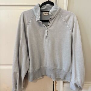 Peach Love California Light Gray Sweatshirt